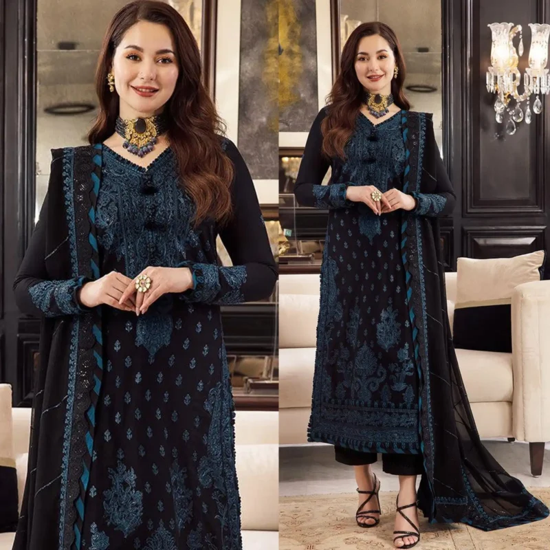 Sqoni is offering Asim Jofa Lawn 3PC Embroidered 319 1 in latest clothing collection 2024