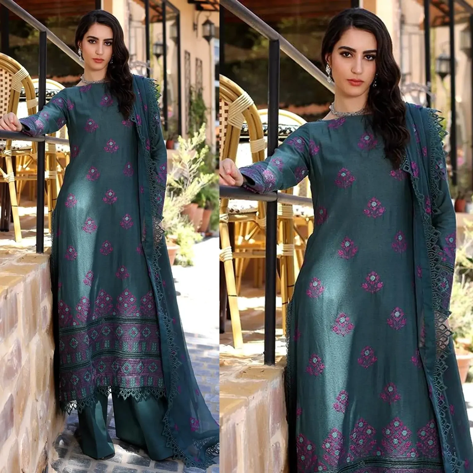 Sqoni is offering Bareeze Lawn 3PC Embroidered 306 in latest clothing collection 2024