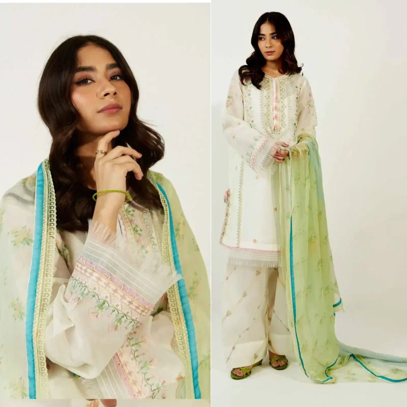 Sqoni is offering Coco by Zara Shahjahan Lawn Embroidered 315 1 in latest clothing collection 2024