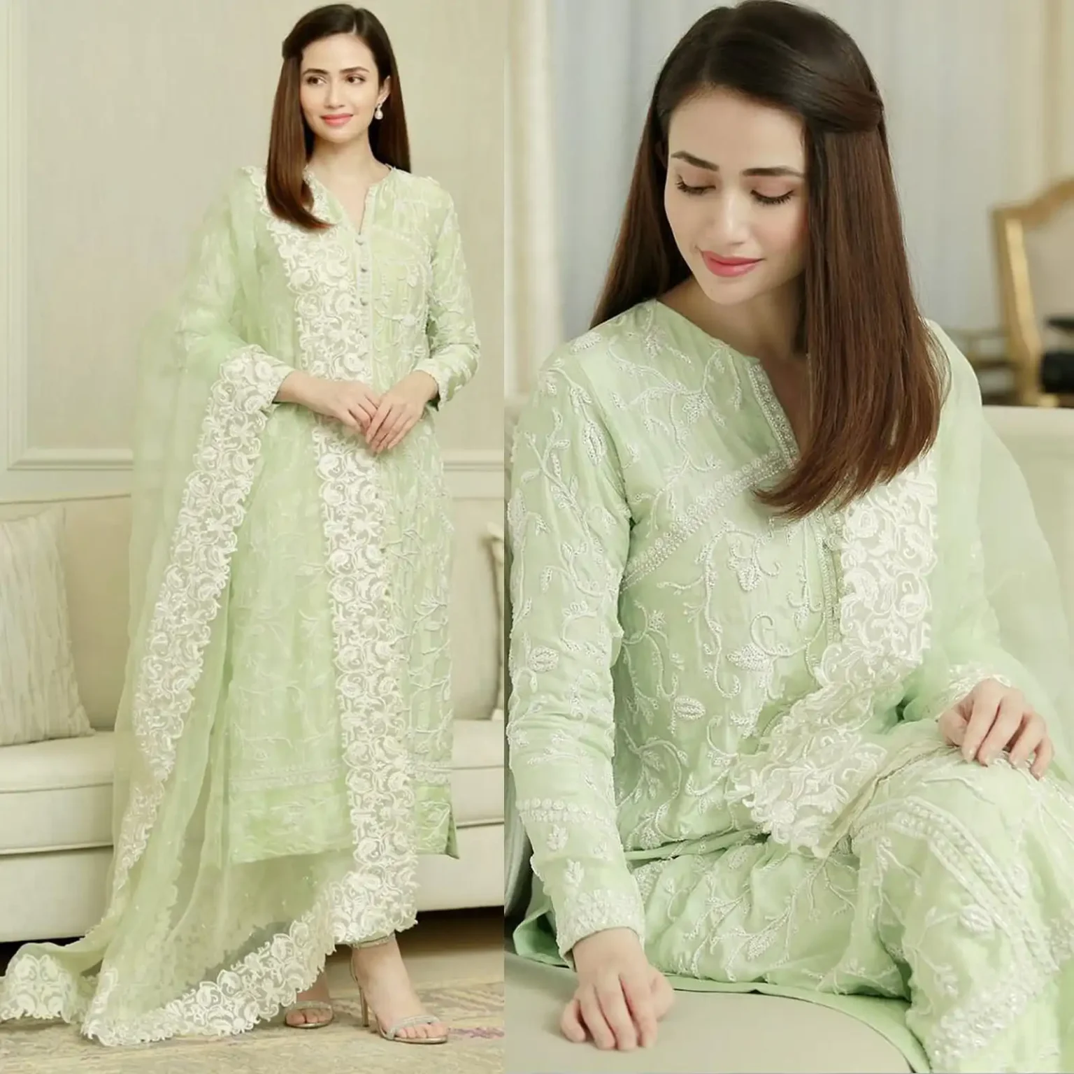 Sqoni is offering Lawn 3PC Embroidered 136 2 in latest clothing collection 2024