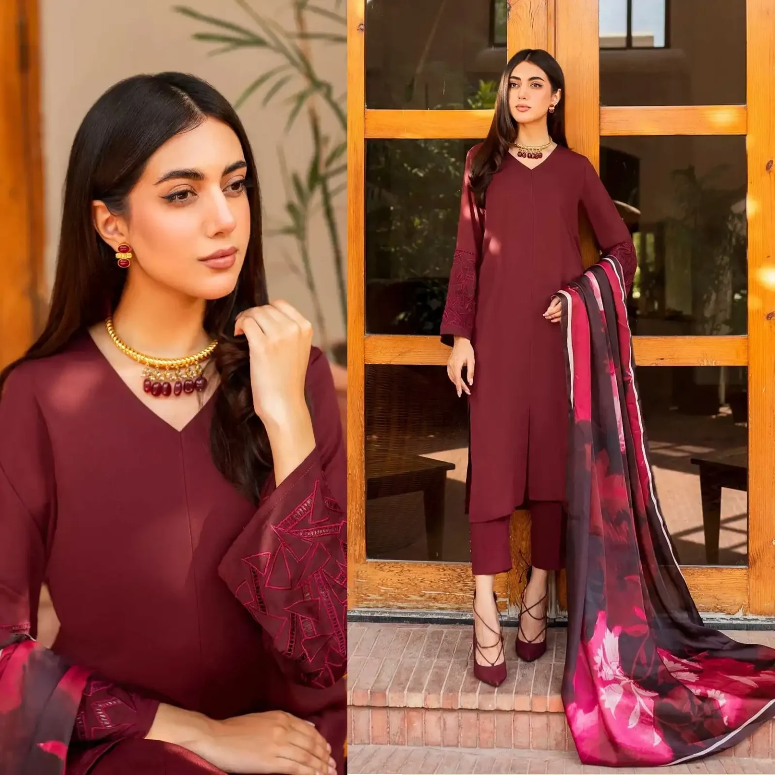 Sqoni is offering Natasha Kamal Lawn 3PC With Digital Printed Dupatta 724 1 in latest clothing collection 2024