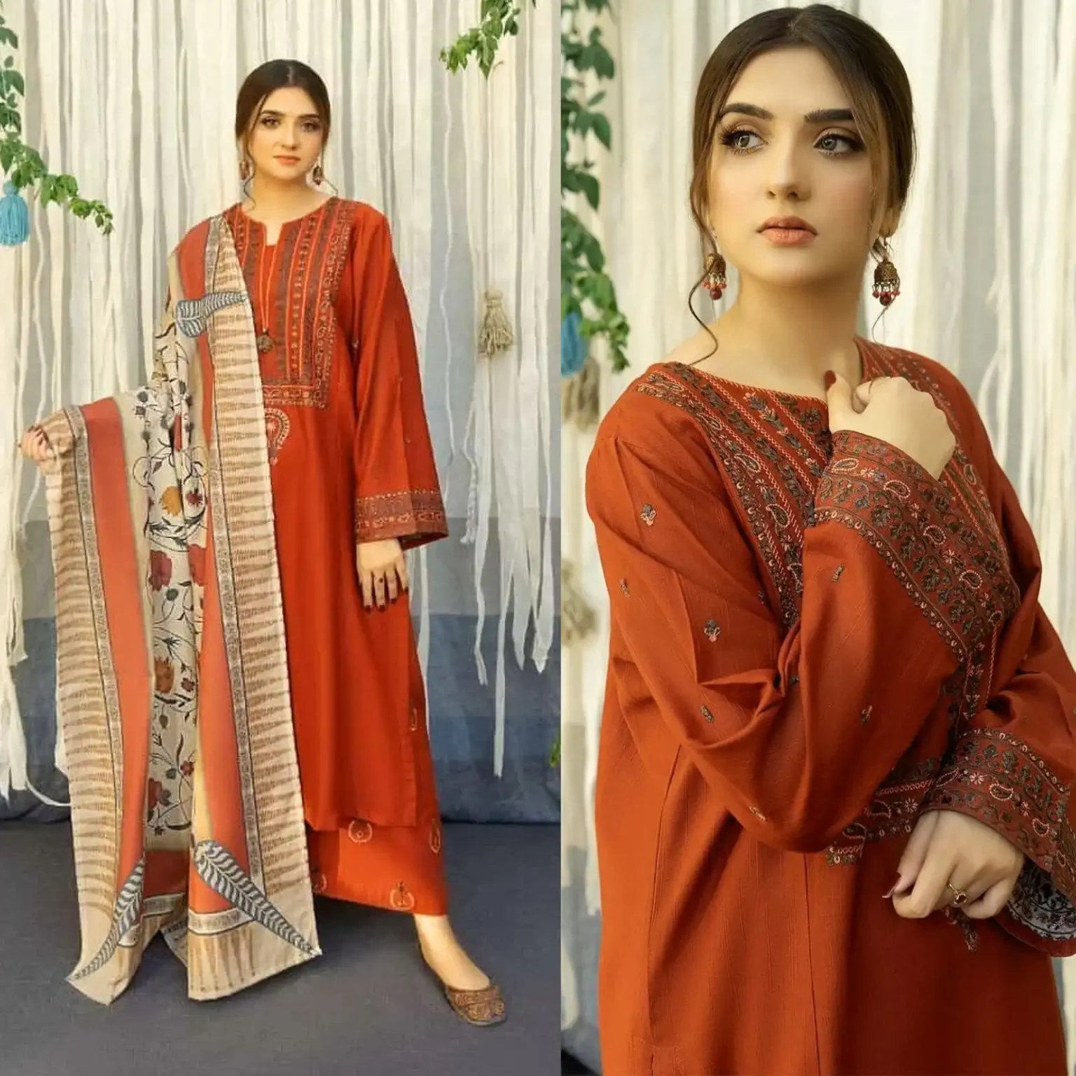 Sqoni is offering URGE Lawn 3PC Embroidered 718 1 in latest clothing collection 2024